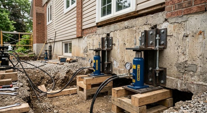 Foundation Jacking in Carrboro, NC