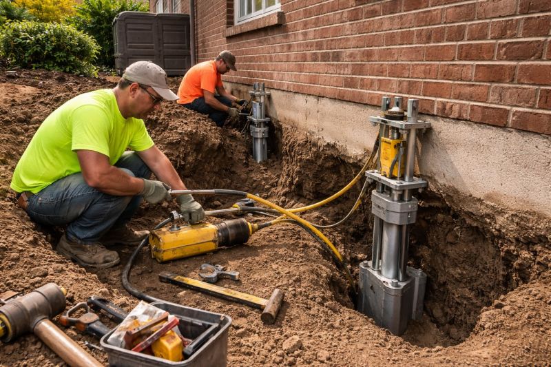 Settling Foundation Service in Angier, NC