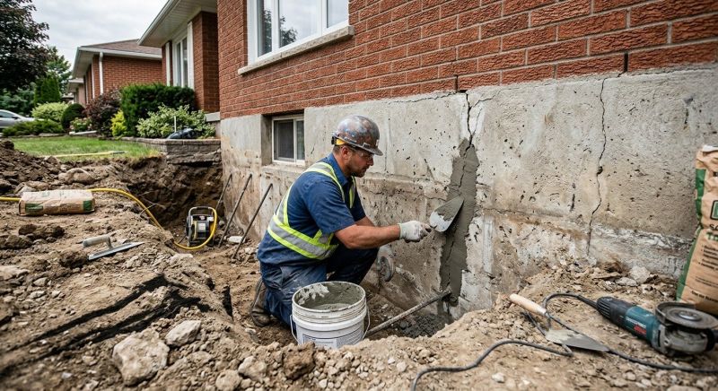 Basement Foundation Repair in Cary, NC