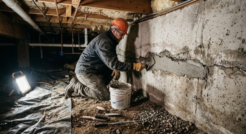 Basement Foundation Repair in Durham, NC