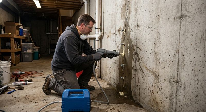 Basement Foundation Repair in Wake Forest, NC