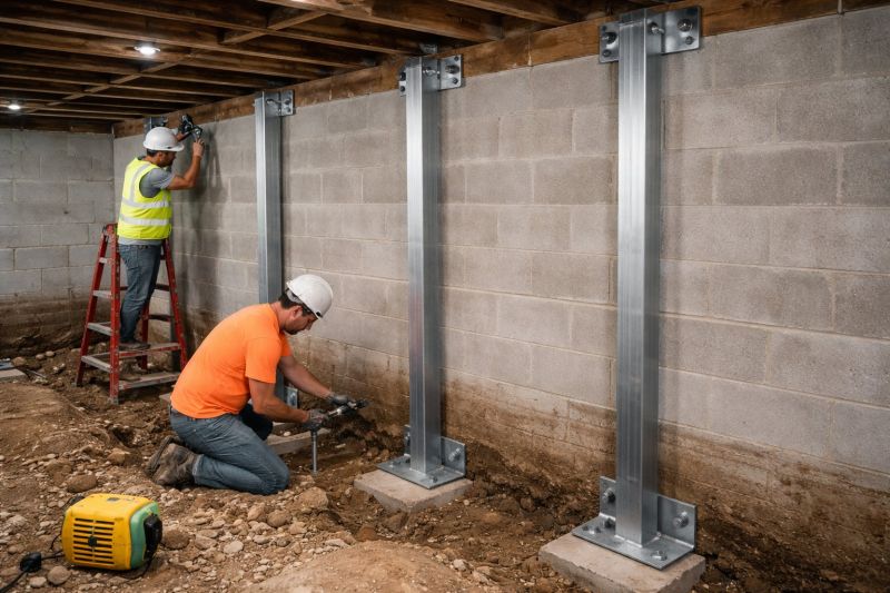 Basement Stabilization in Wake County, NC