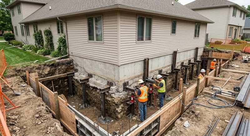 Basement Underpinning in Wake County, NC