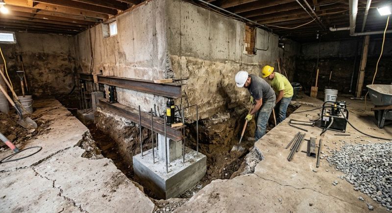 Basement Underpinning in Wake County, NC