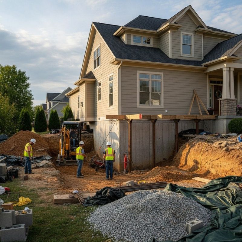 Building Foundation Repair in Clayton, NC