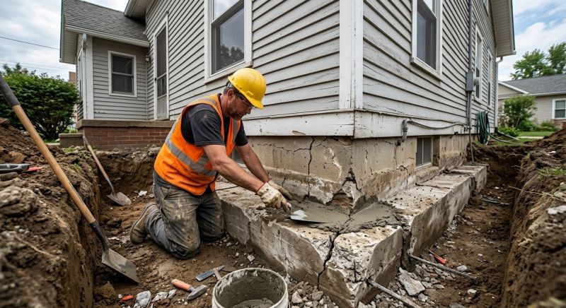 Building Foundation Repair in Moncure, NC