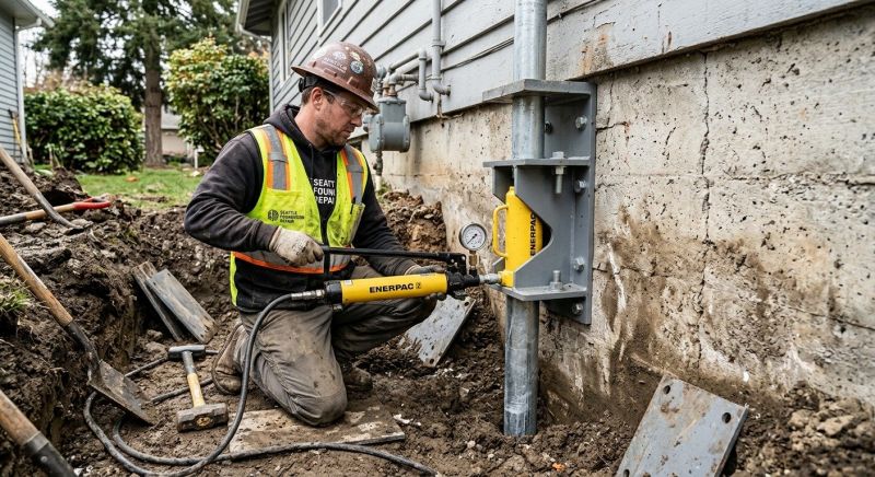 Concrete Foundation Leveling in Clayton, NC