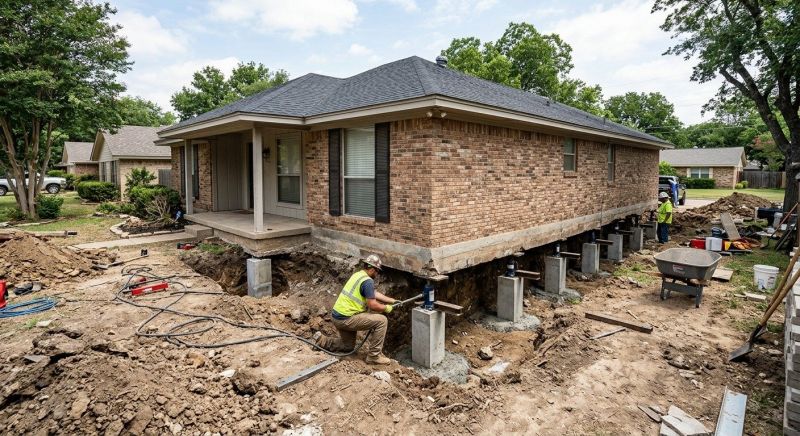 Concrete Foundation Leveling in Wake County, NC