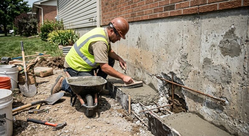 Concrete Foundation Repair in Chapel Hill, NC