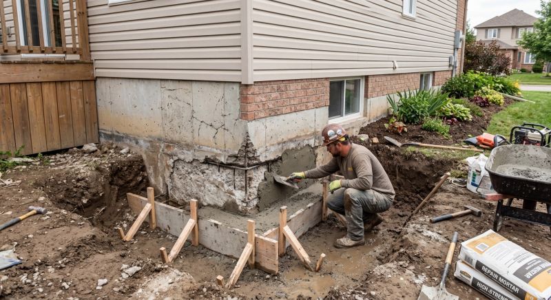 Concrete Foundation Repair in Knightdale, NC