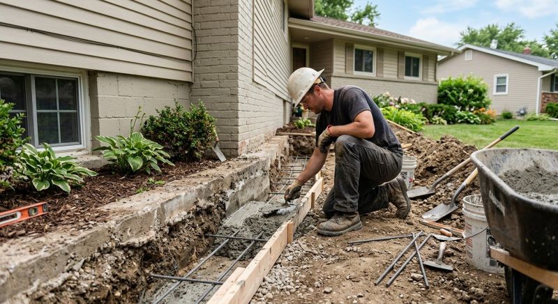 Concrete Foundation Repair in Morrisville, NC