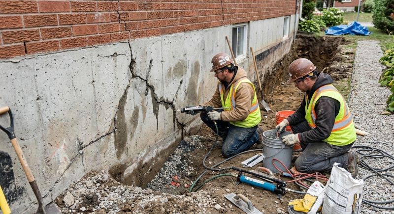 Cracked Foundation Repair in Morrisville, NC