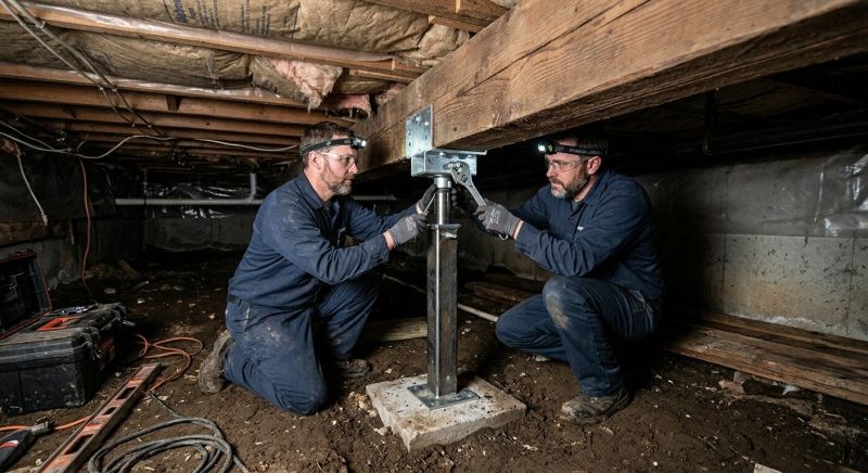 Crawlspace Foundation Repair in Clayton, NC