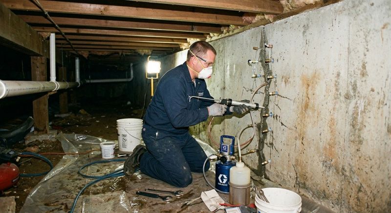 Crawlspace Foundation Repair in Fuquay Varina, NC