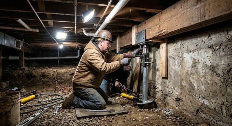 Crawlspace Foundation Repair in Wake Forest, NC