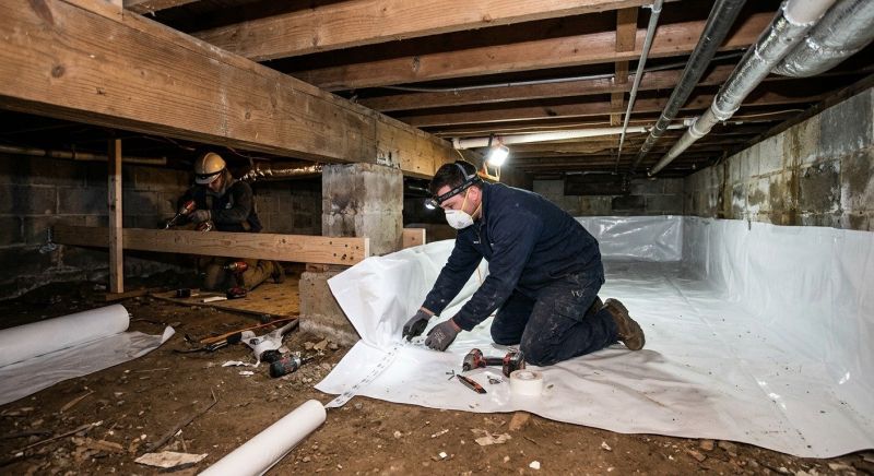 Crawlspace Repair in Wake County, NC
