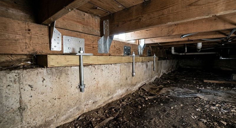 Crawlspace Structural Repair in Wake County, NC