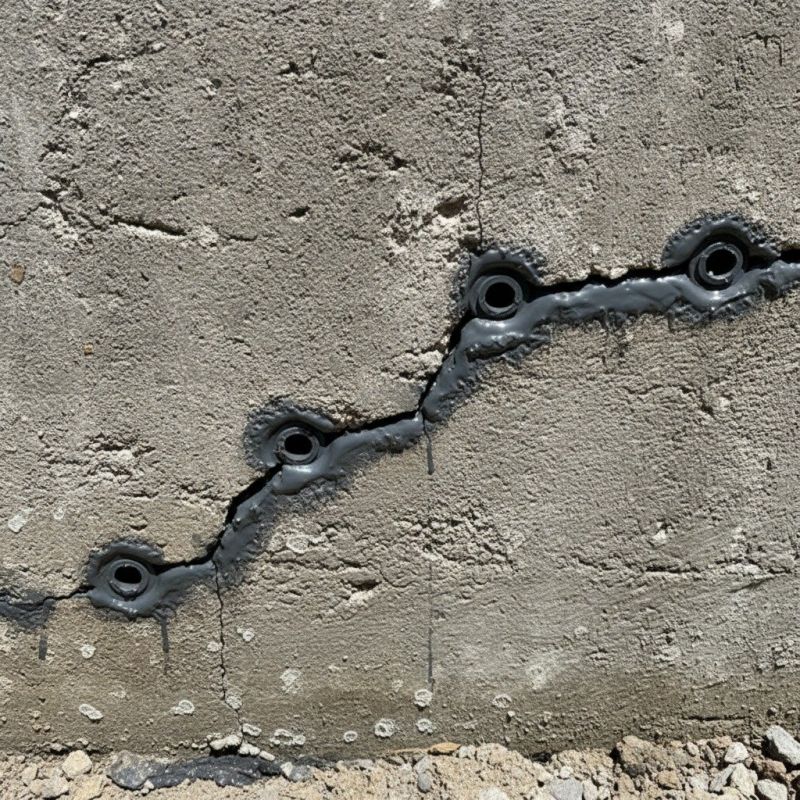 Foundation Crack Sealing in Wake County, NC