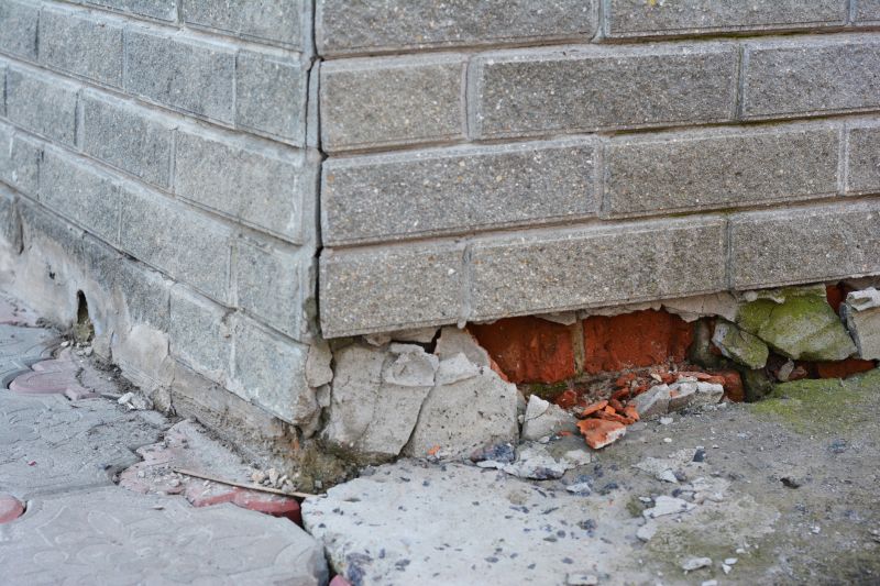 Foundation Damage Repair in Moncure, NC