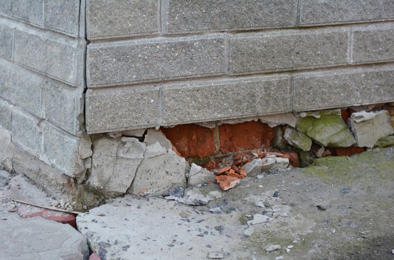 Foundation Damage Repair in Wake Forest, NC