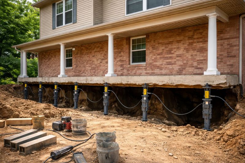Foundation Jacking in Chapel Hill, NC