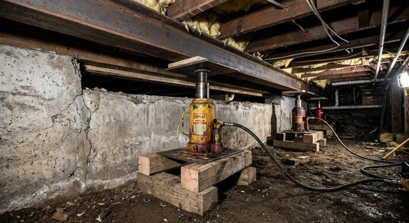 Foundation Jacking in Fuquay Varina, NC