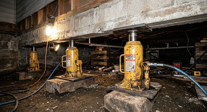 Foundation Jacking in Fuquay Varina, NC
