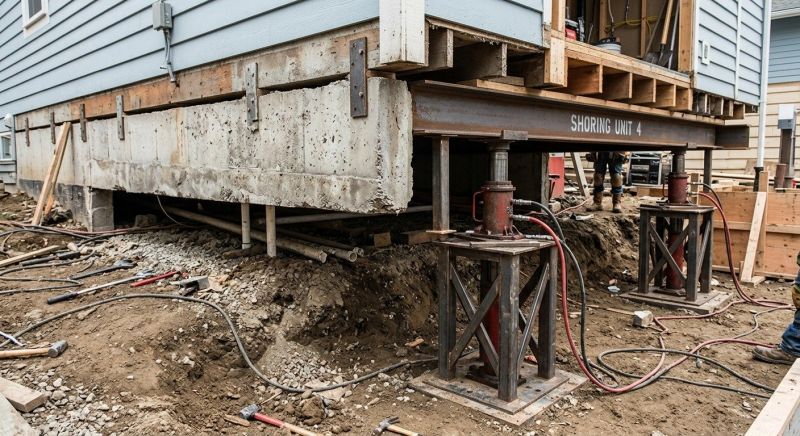 Foundation Jacking in Johnston County, NC