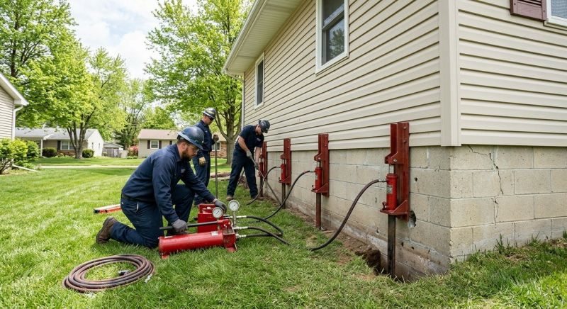 Foundation Jacking in Johnston County, NC