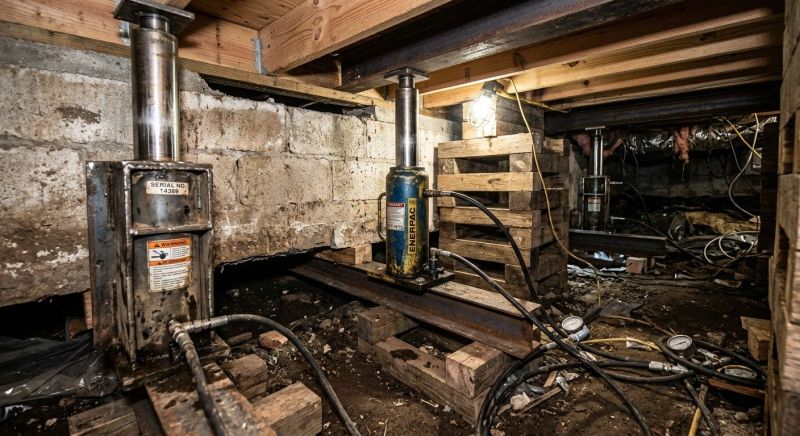 Foundation Jacking in Wake County, NC