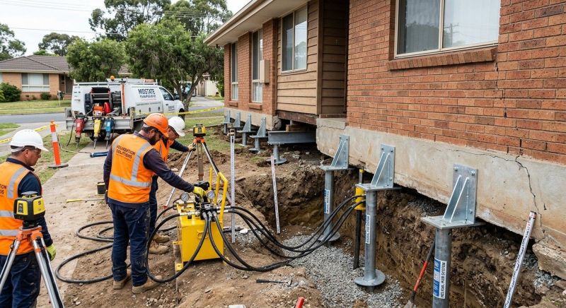 Foundation Jacking in Wake County, NC