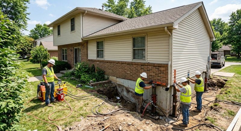 Foundation Jacking in Wake Forest, NC