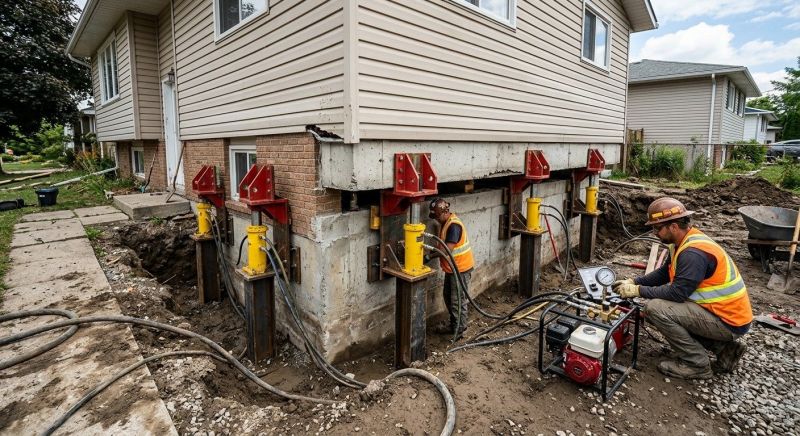 Foundation Lifting in Durham, NC