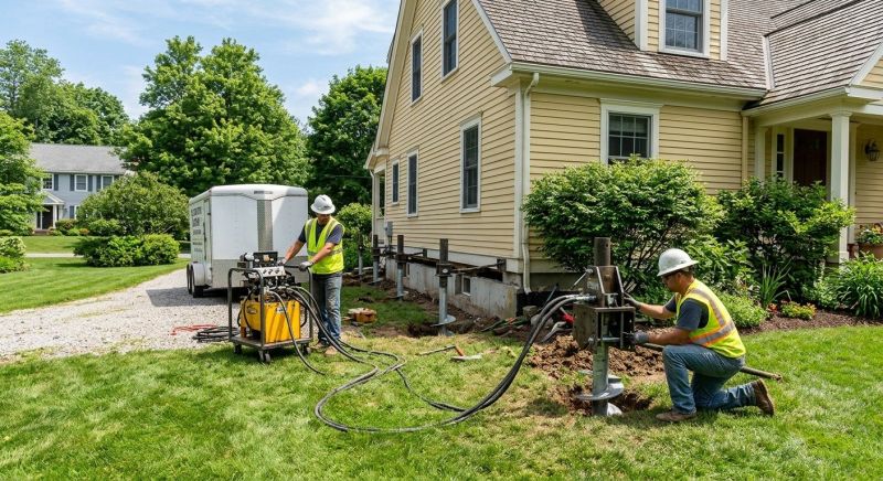 Foundation Lifting in Fuquay Varina, NC