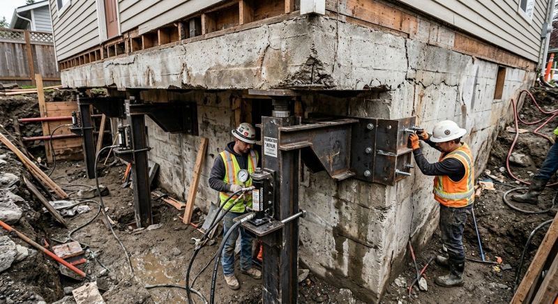 Foundation Lifting in Pittsboro, NC