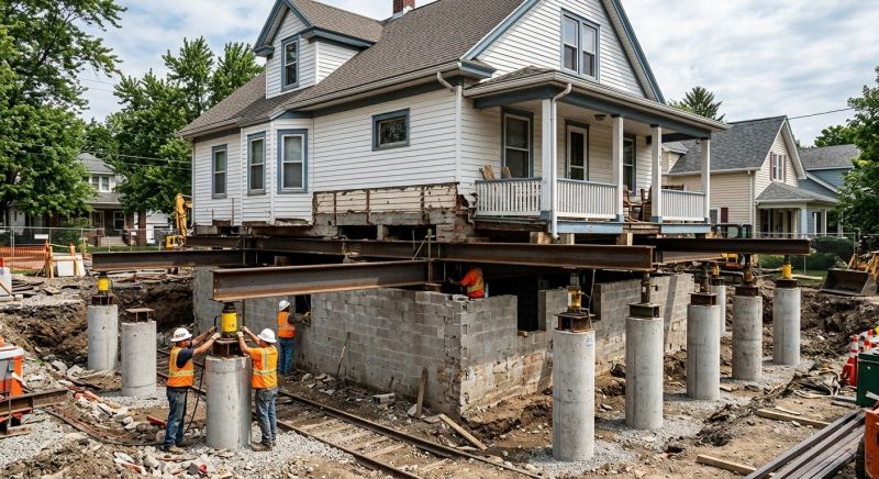 Foundation Raising in Moncure, NC