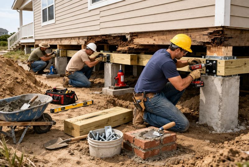 Foundation Raising in Morrisville, NC