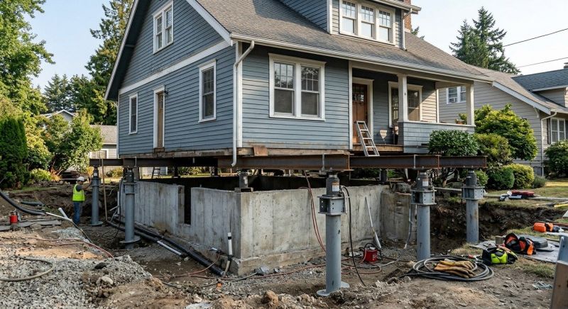 Foundation Raising in Wake Forest, NC