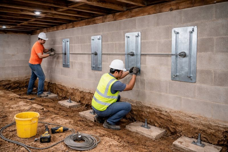 Foundation Stabilizing in Angier, NC