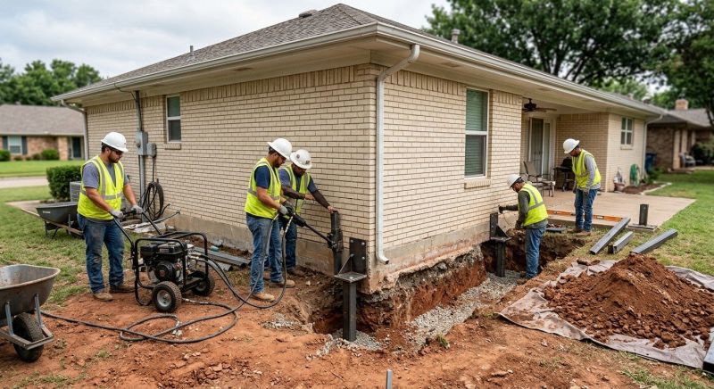 Foundation Stabilizing in Apex, NC