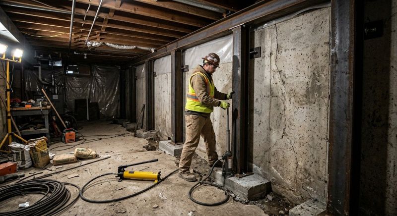 Foundation Stabilizing in Carrboro, NC