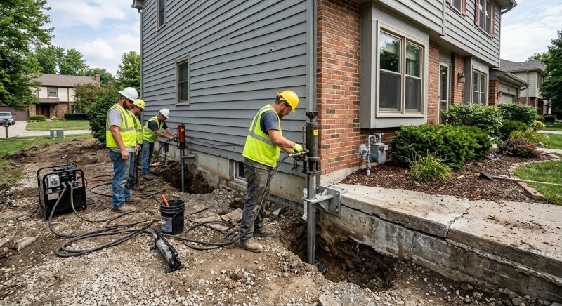 Foundation Stabilizing in Wake Forest, NC