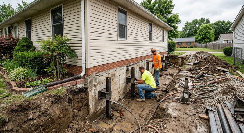Foundation Stabilizing in Wake Forest, NC