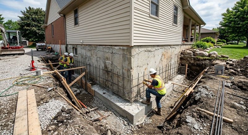 Foundation Strengthening in Wake County, NC
