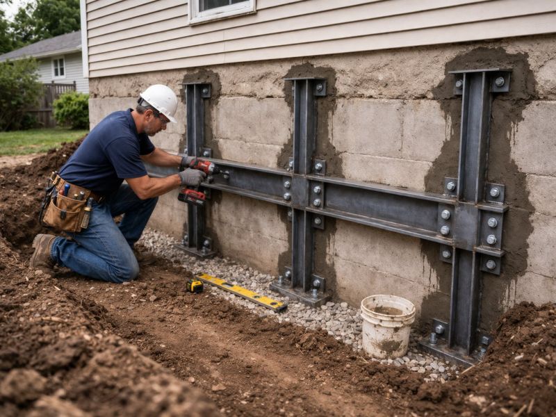 Foundation Strengthening in Wake County, NC