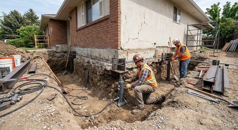 Foundation Structural Repair in Holly Springs, NC
