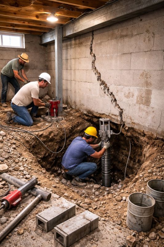 Foundation Structural Repair in Wake County, NC