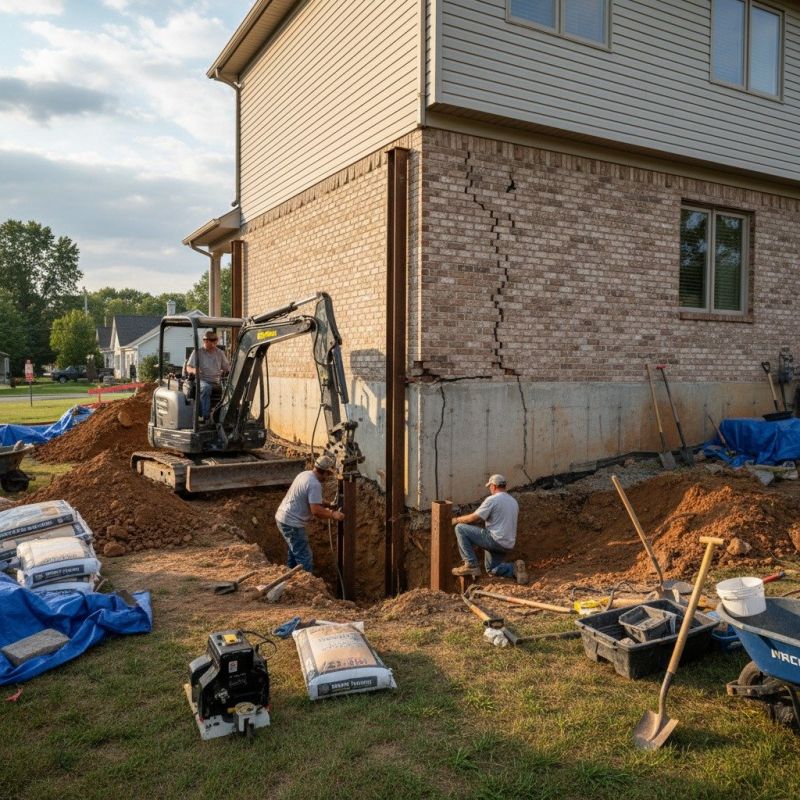 Foundation Structural Repair in Raleigh, NC