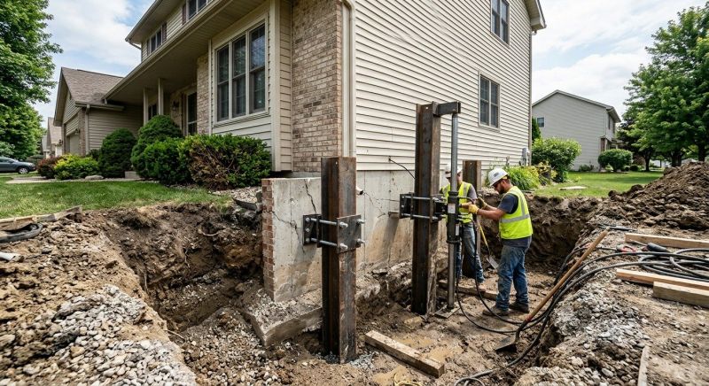 Foundation Underpinning in Wake County, NC