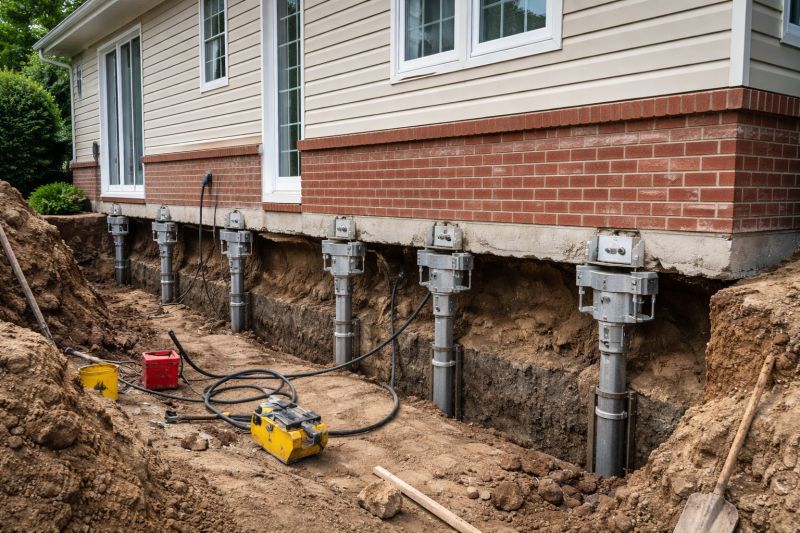 Foundation Underpinning in Wake County, NC